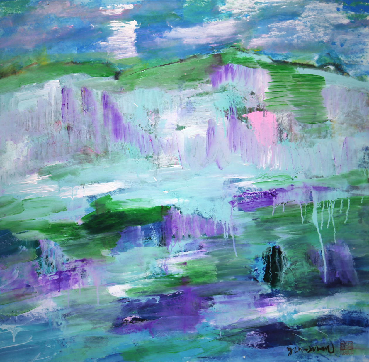 天山小景
Tianshan Little King
69x68cm