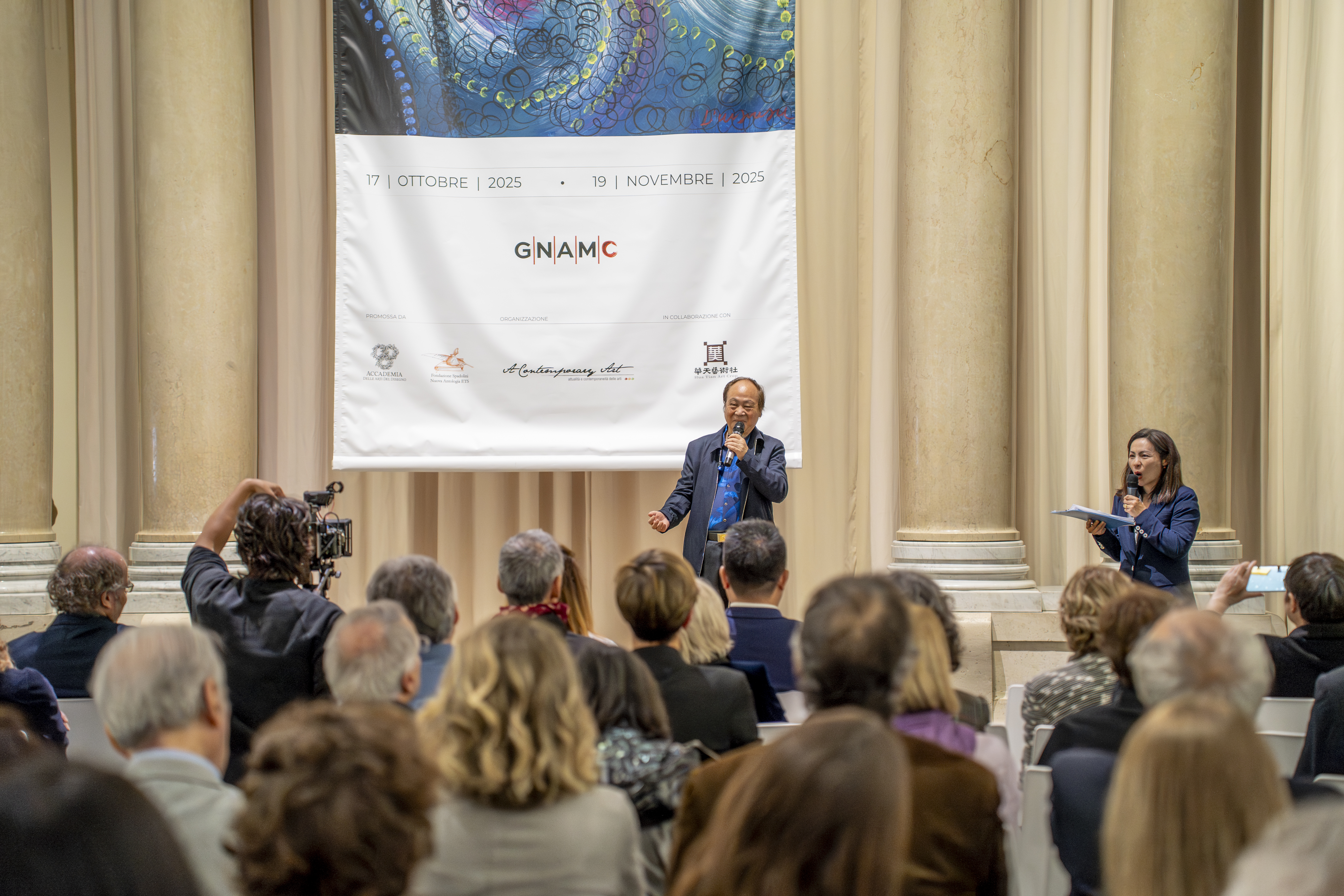 刘佑局在开幕式上发言