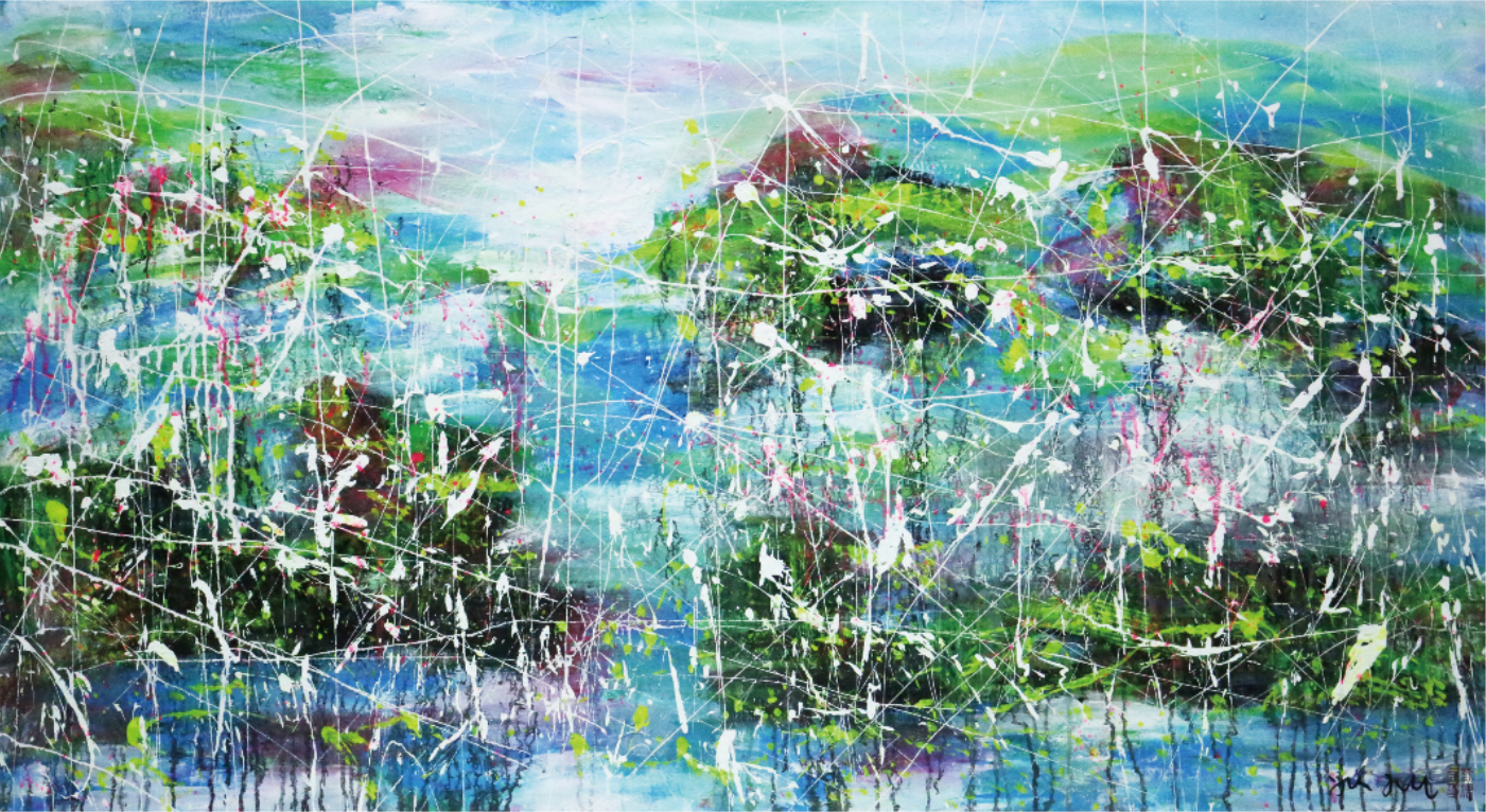 秋之韵
Glamour of Aurumn
135x68cm