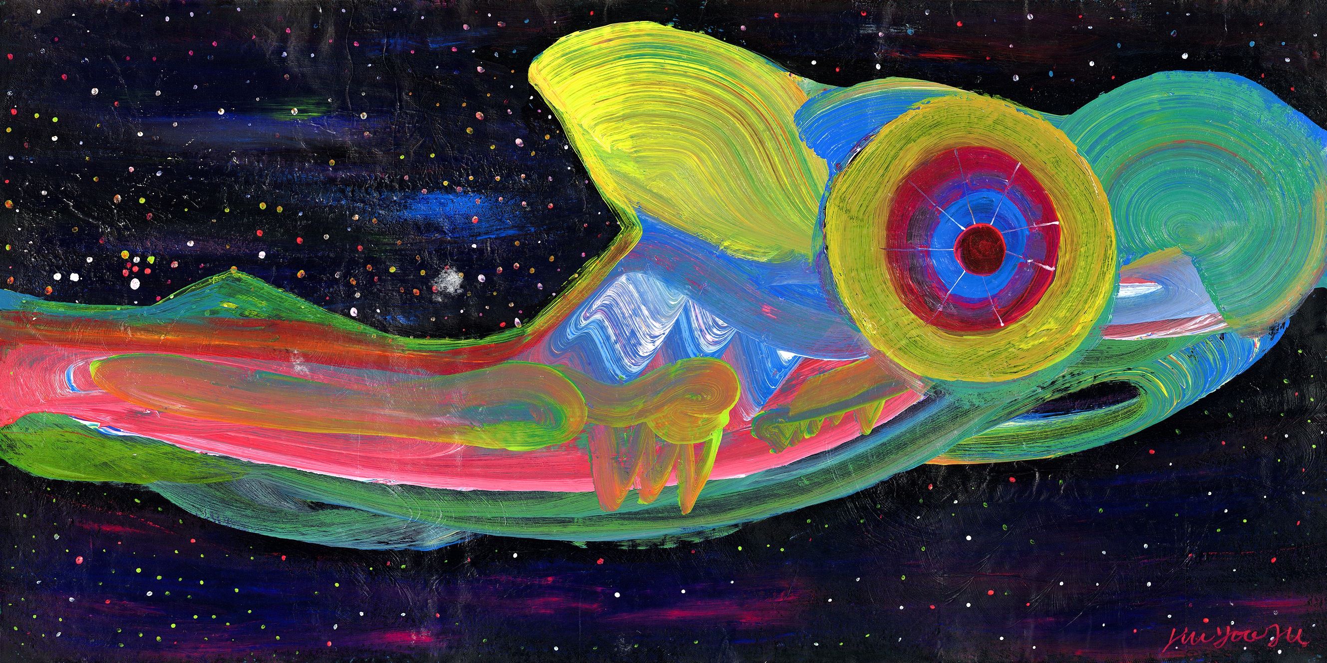 伟大的纪念（2）69*138cm