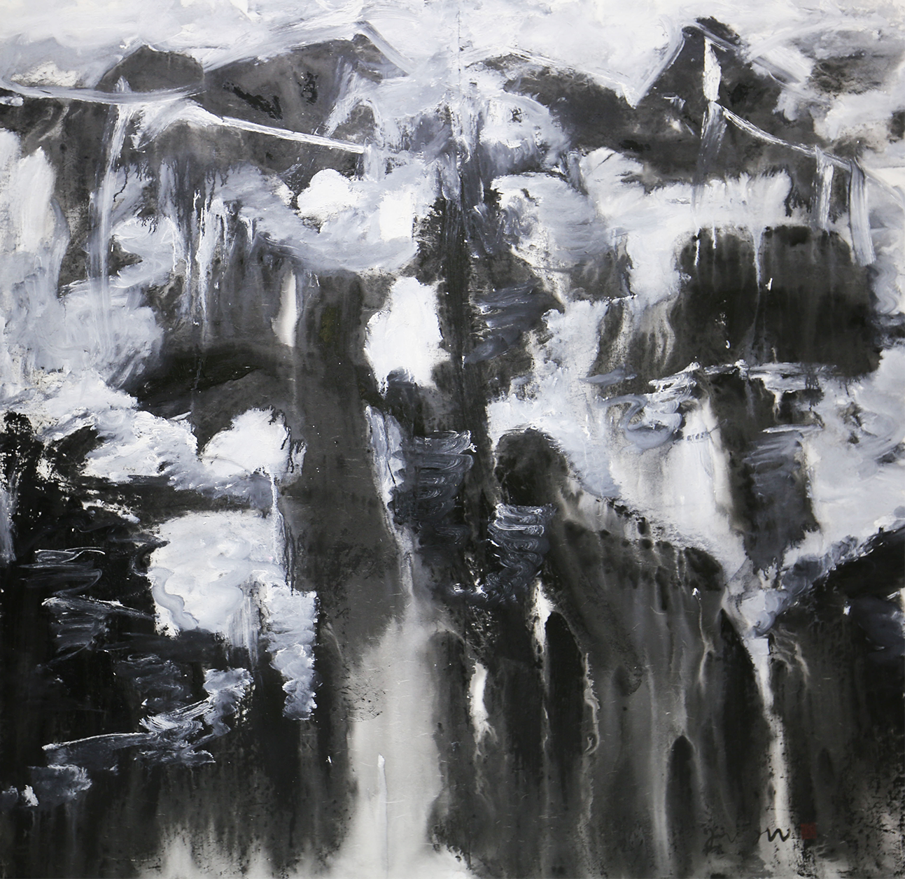 苍山厚土
Cangshan thick soil
146x142cm