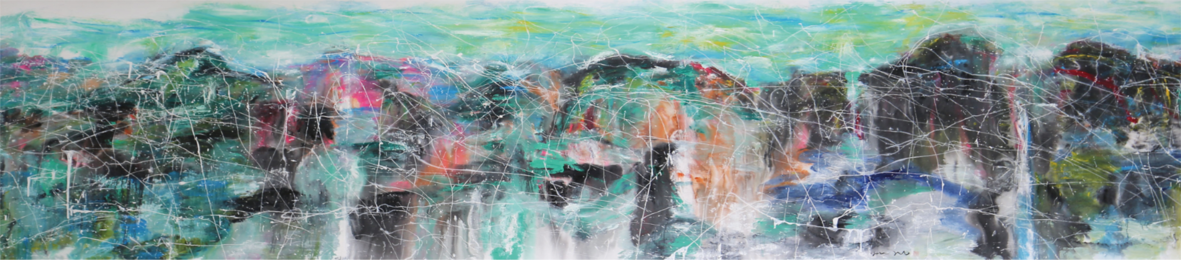 苍溟
Firmament
647x141cm