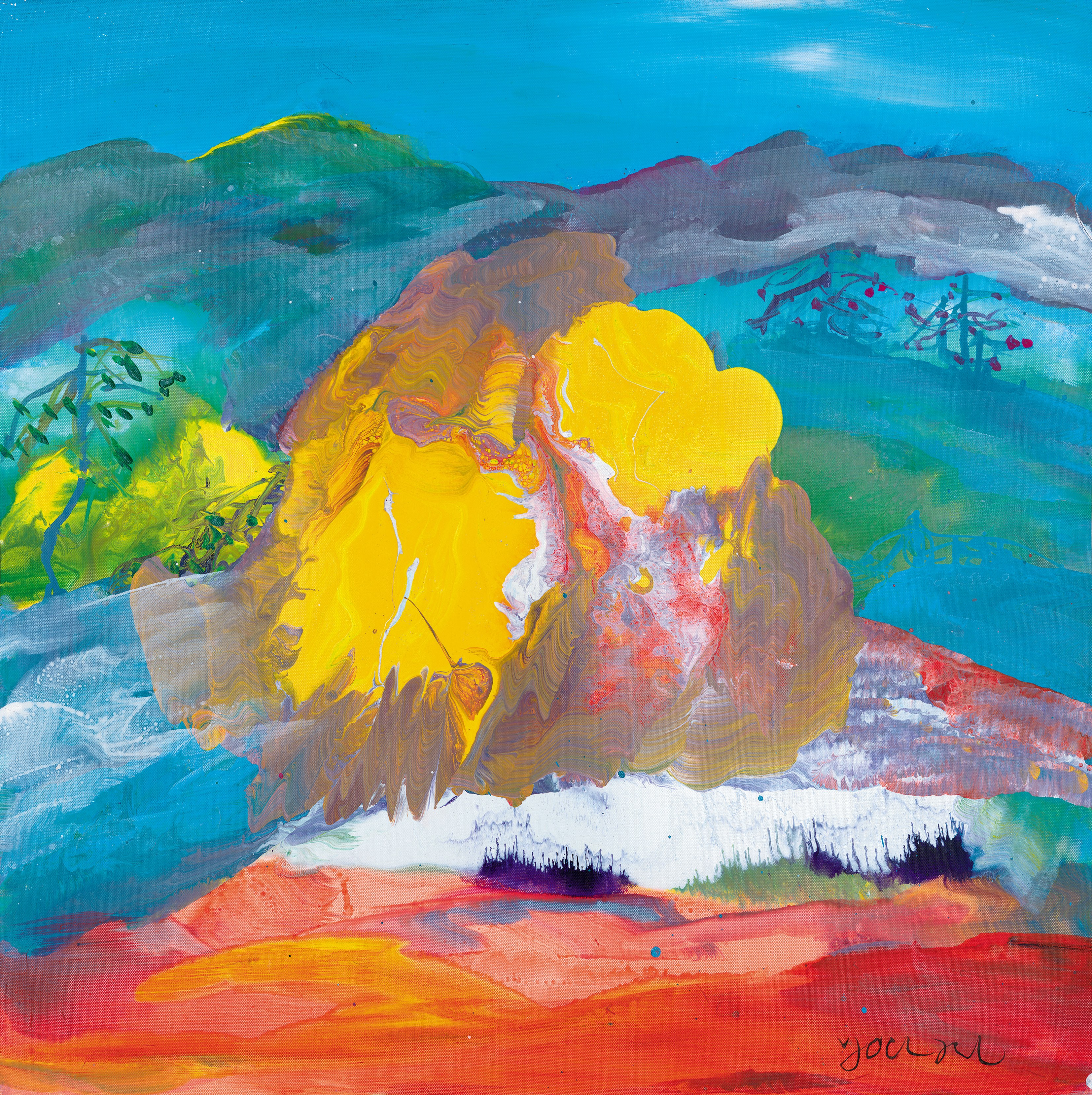 蓬莱仙阁
70*70cm